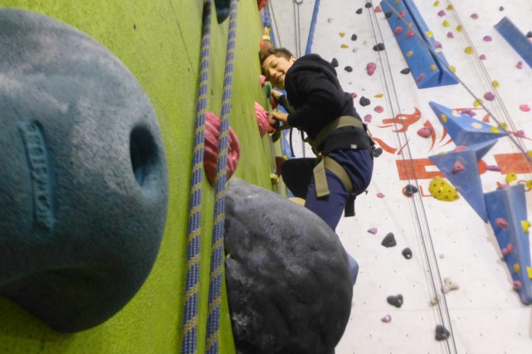 GCSE PE Climbing with TrekCo