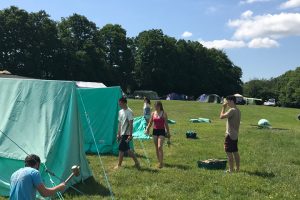 Camping residentials for schools in Sussex