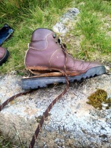 Don't use boots like these from your parents for your DofE!