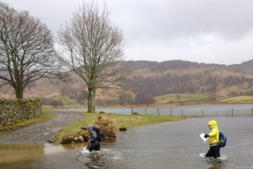Getting wet navigating in the Lake District